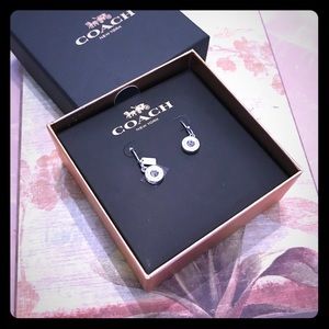 Coach Silver earrings